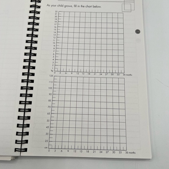 𝕎𝔼𝕃𝕃ℕ𝔼𝕊𝕊 My Child’s Health Notebook - Picture 5 of 8